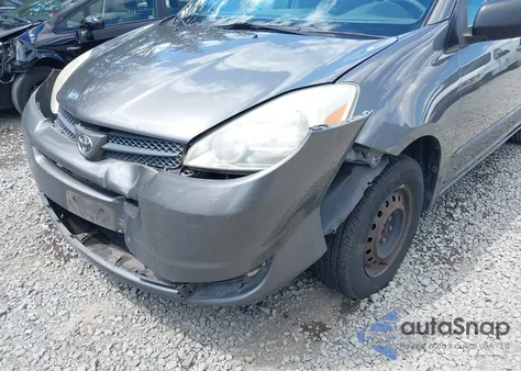 2005 Toyota Sienna Le из США, поврежденный, VIN 5TDZA23C55S321431